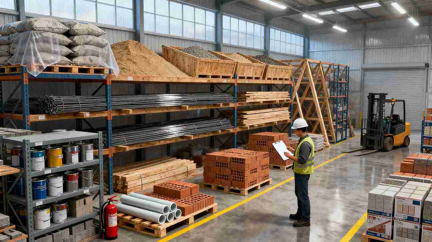 Cara Menyimpan Material Bangunan agar Tetap Berkualitas